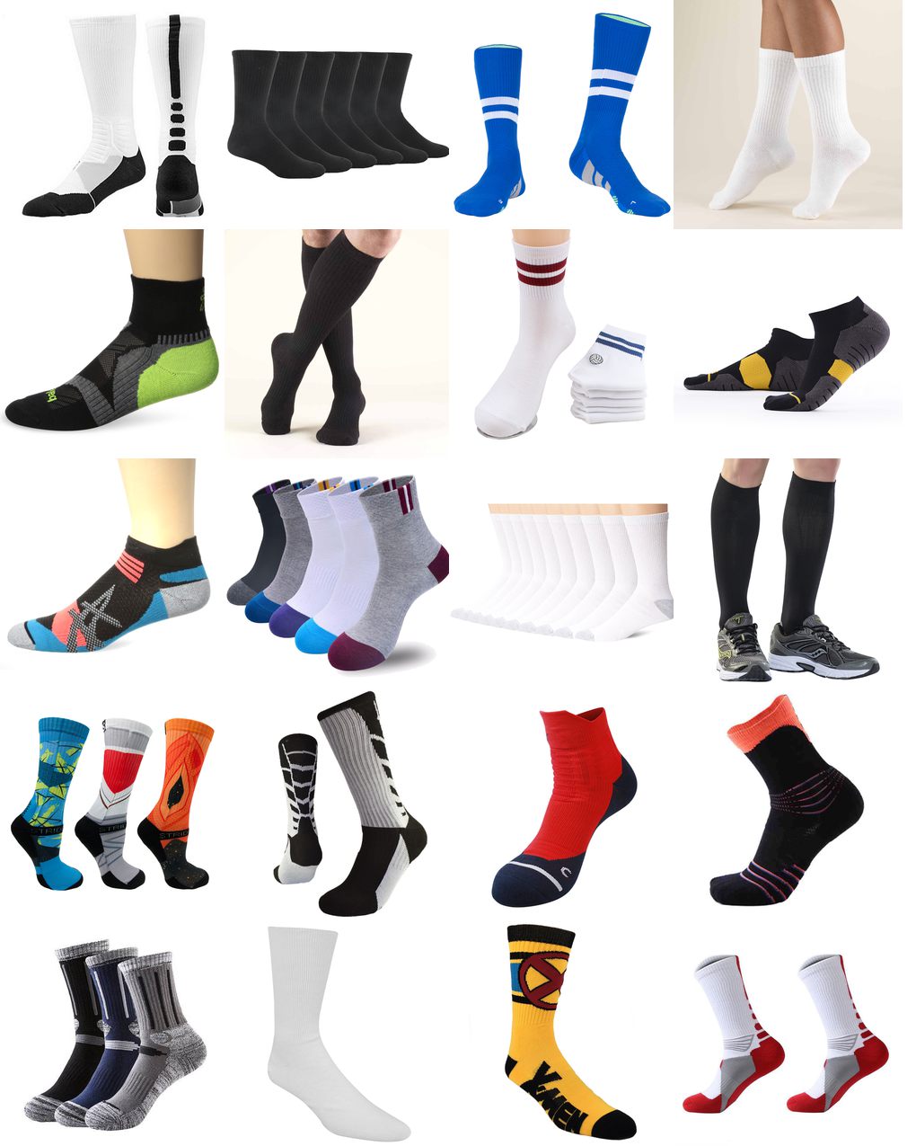 athletic socks for men